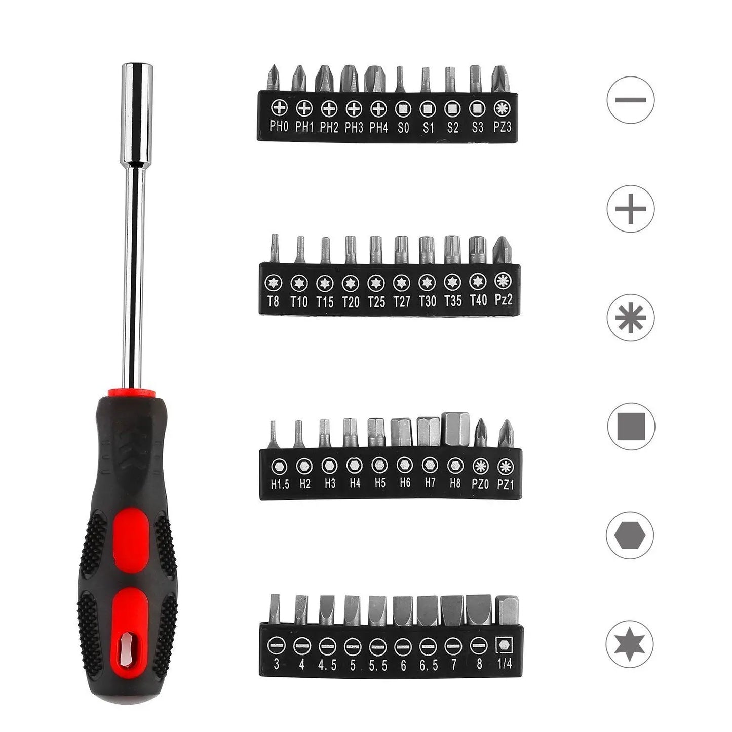 95PCS Mechanics Tool Set, General Purpose Mixed Sockets and Wrenches