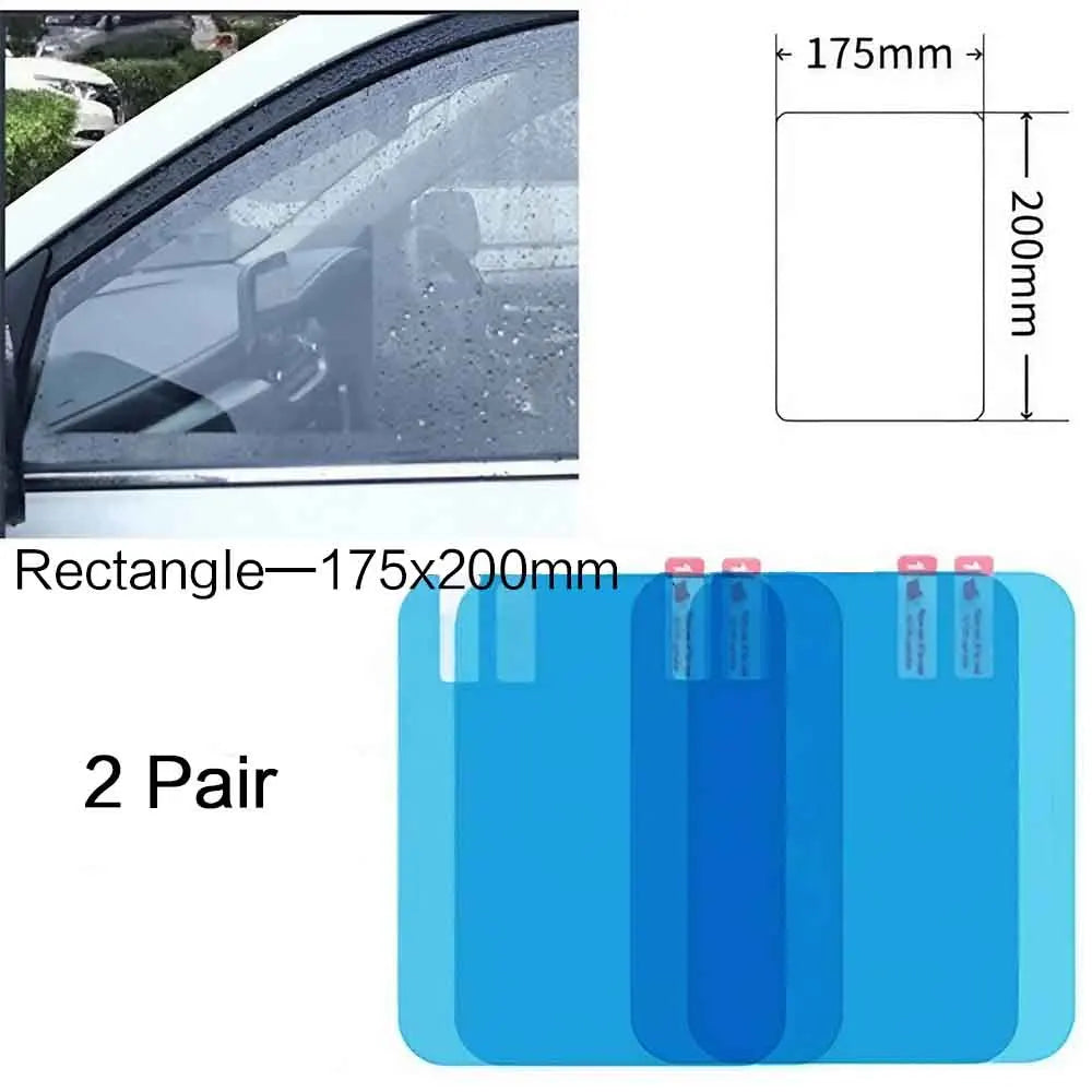 1 Pair/2 Pairs Car Rearview Mirror Rainproof Film