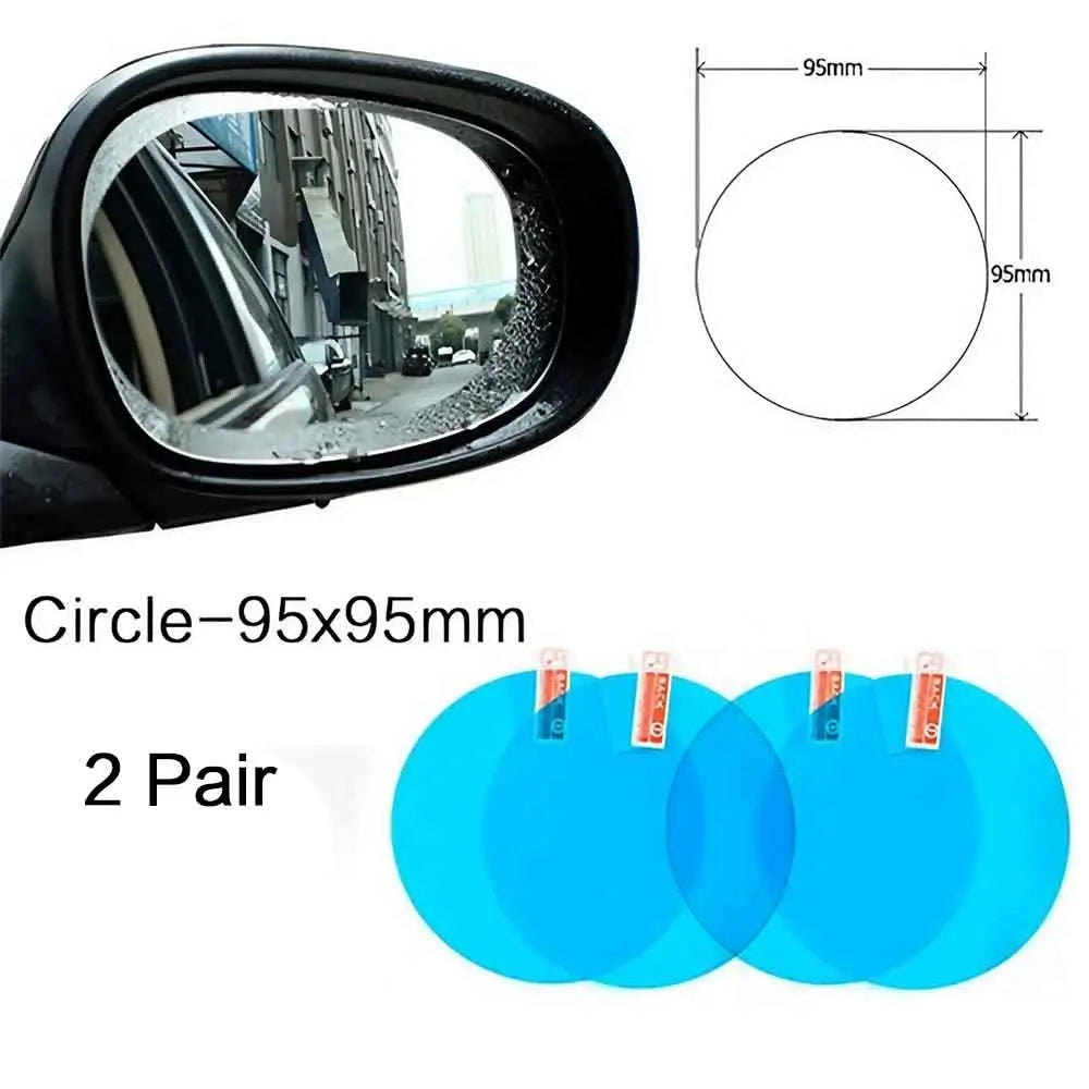 1 Pair/2 Pairs Car Rearview Mirror Rainproof Film