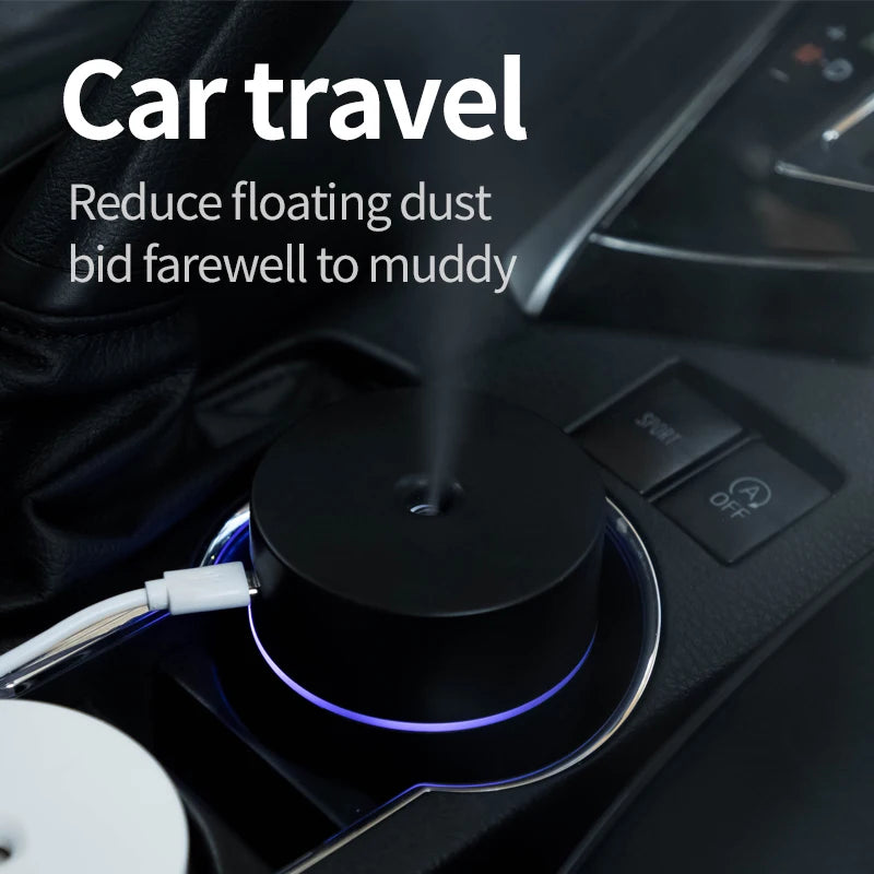 Portable Mini Car Air Humidifier 300ML