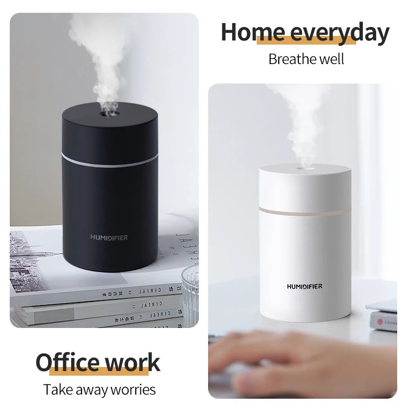 Portable Mini Car Air Humidifier 300ML