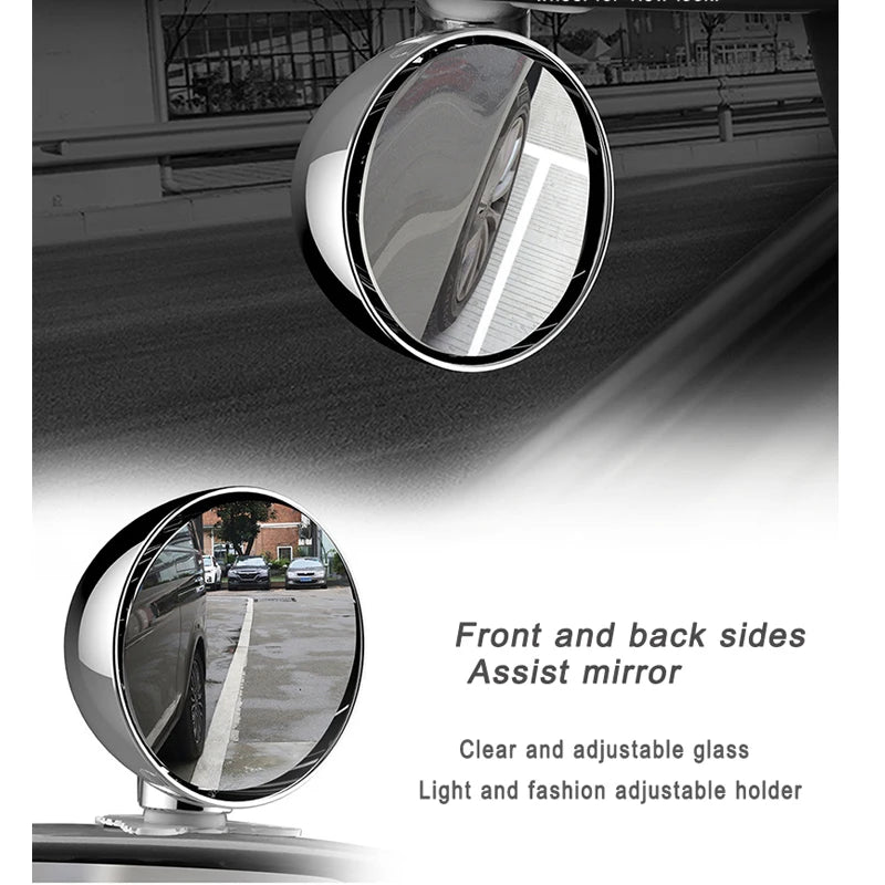 YASOKRO Multifunction Car Blind Spot Mirror Wide Angle Mirror