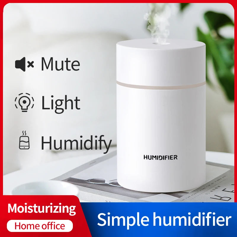 Portable Mini Car Air Humidifier 300ML