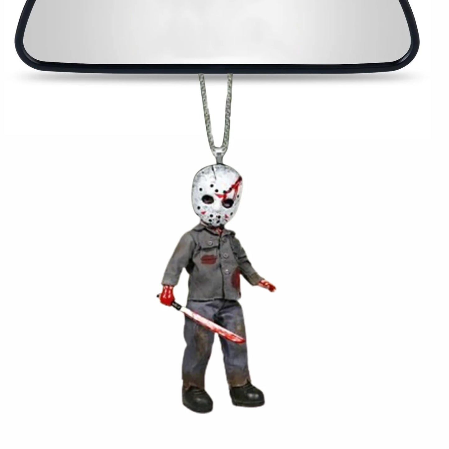 New Personality Car Pendant Horror Movie Car Decoration