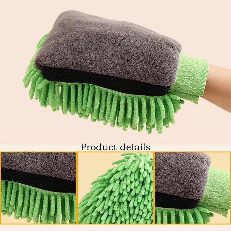 Car Wash Mitt Microfiber auto Care Detailing