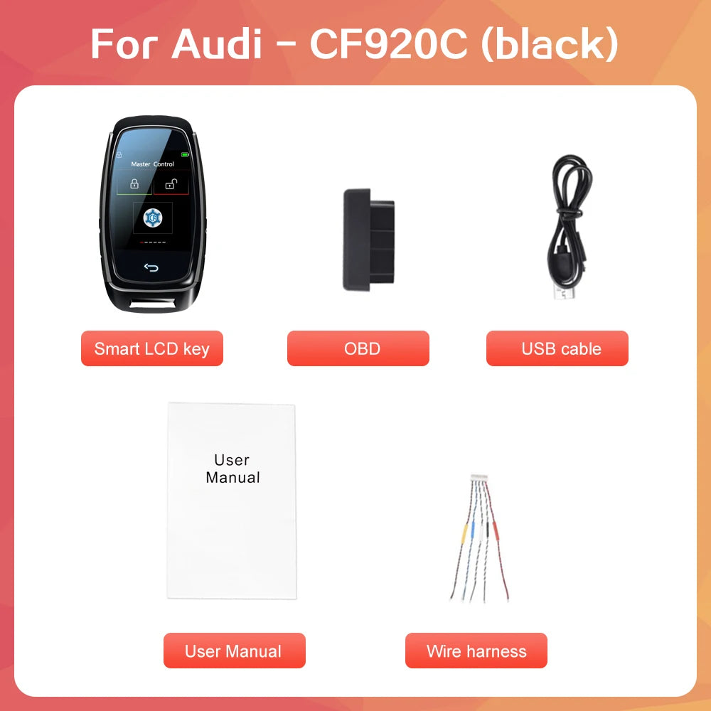 New Universal Remote Smart Car Key CF920C LCD Screen