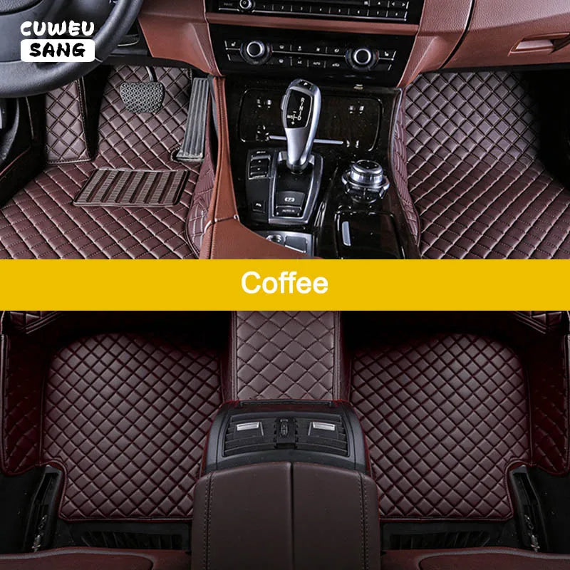 CUWEUSANG Custom Car Floor Mats For Jaguar XE