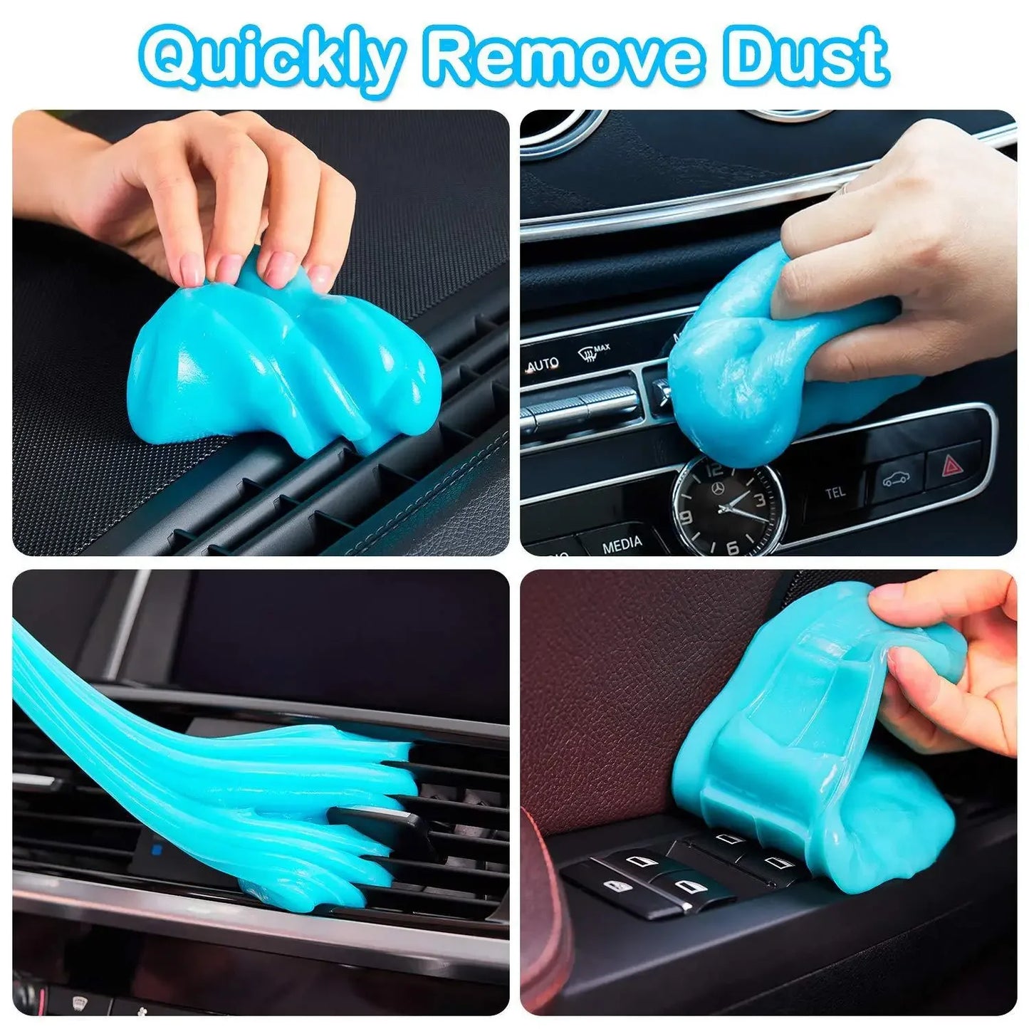 70g Car Cleaning Gel Slime Magic Mud Automobile Air Vent