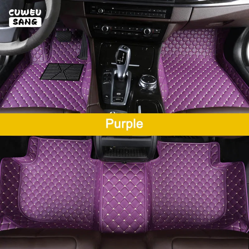 CUWEUSANG Custom Car Floor Mats For Jaguar XE