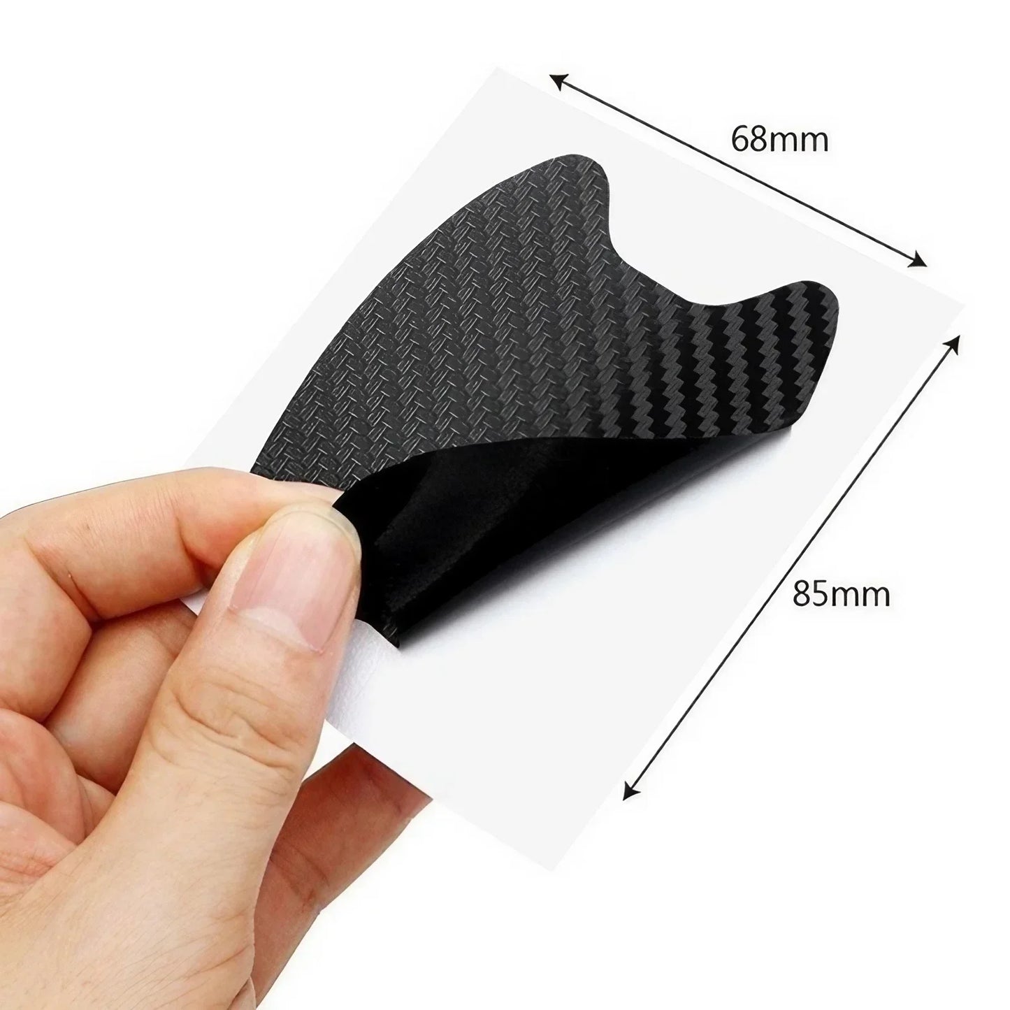 Universal Carbon Fiber Car Door Handle Protector