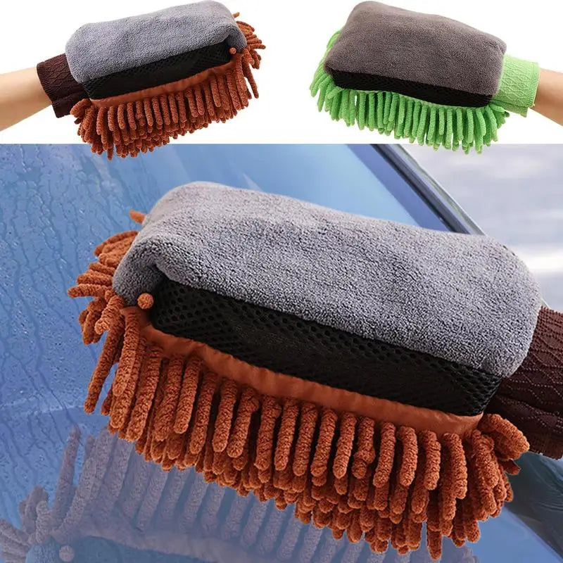 Car Wash Mitt Microfiber auto Care Detailing