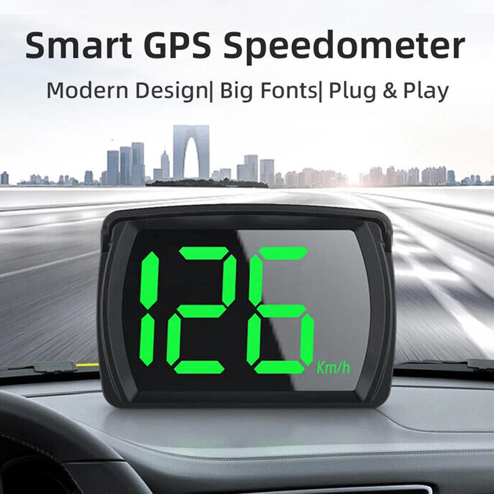 Car GPS HUD Head Up Display Digital Speedometer