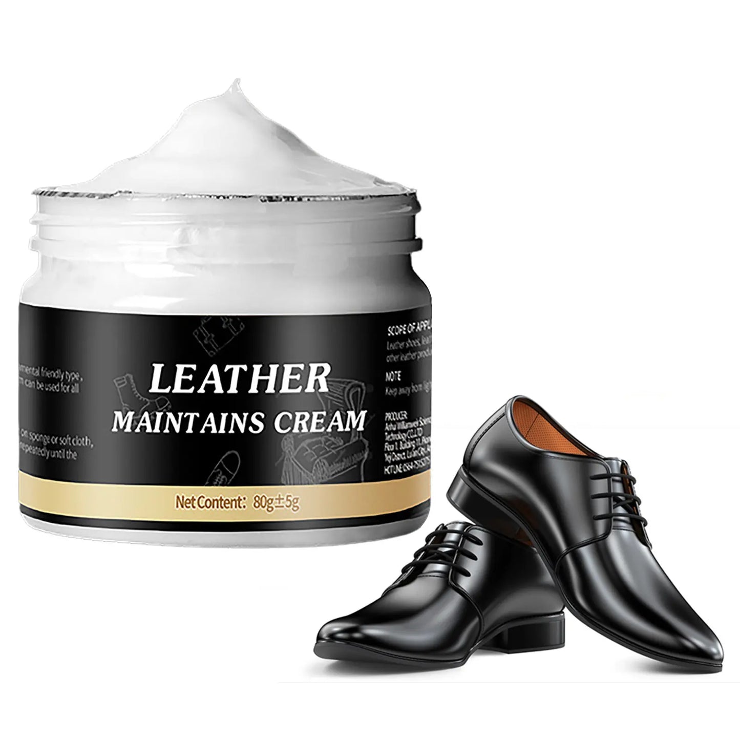 Leather Cream Leather Conditioner for Car Seats Polishing