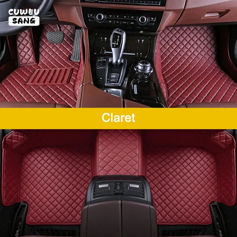 CUWEUSANG Custom Car Floor Mats For Jaguar XE