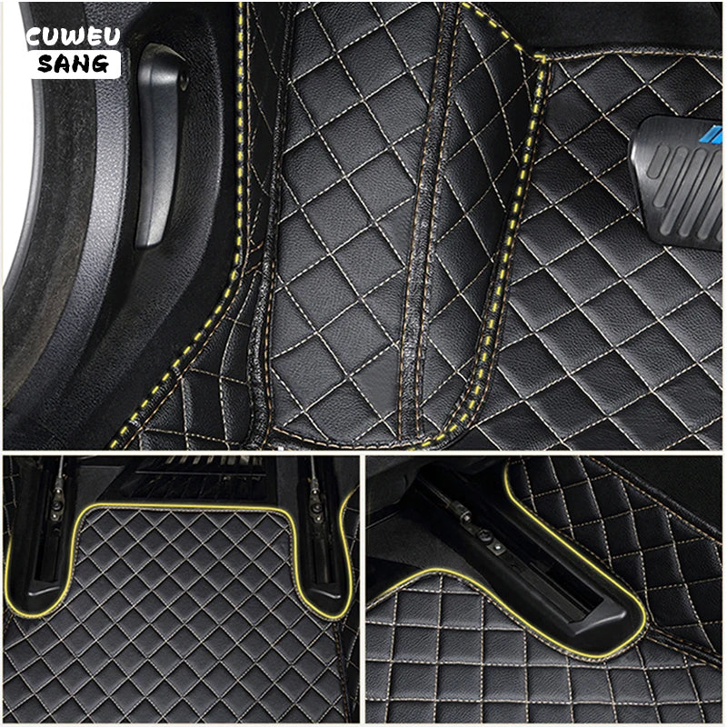 CUWEUSANG Custom Car Floor Mats For Jaguar XE