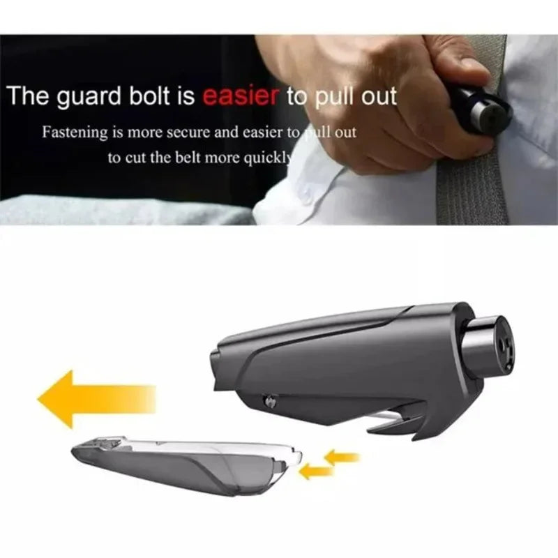 Portable Car Safety Hammer Car Window Glass Breaker