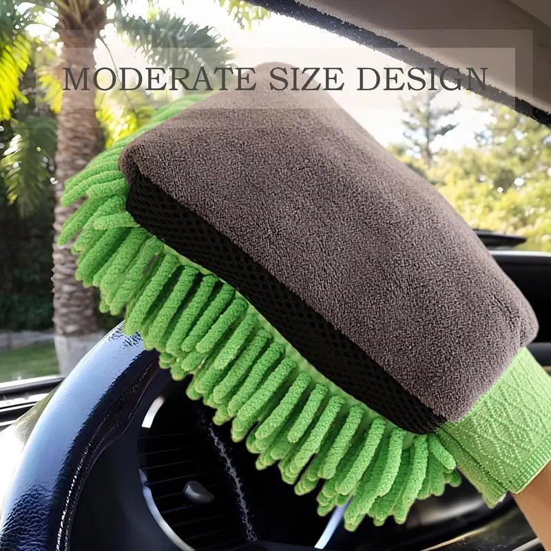 Car Wash Mitt Microfiber auto Care Detailing