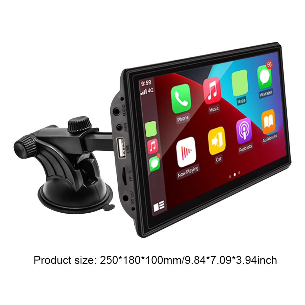 7.0 Inch Carplay Auto Car Radio 5.0 Bluetooth MP5 Player