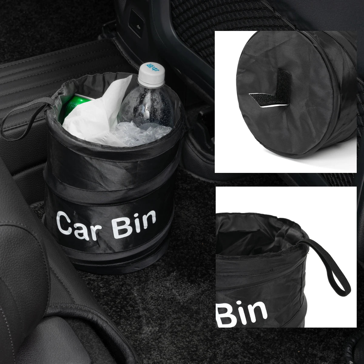 Car Trash Portable Vehicle Garbage Can