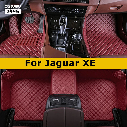 CUWEUSANG Custom Car Floor Mats For Jaguar XE