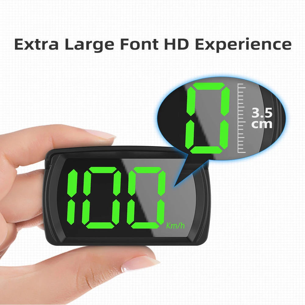 Car GPS HUD Head Up Display Digital Speedometer