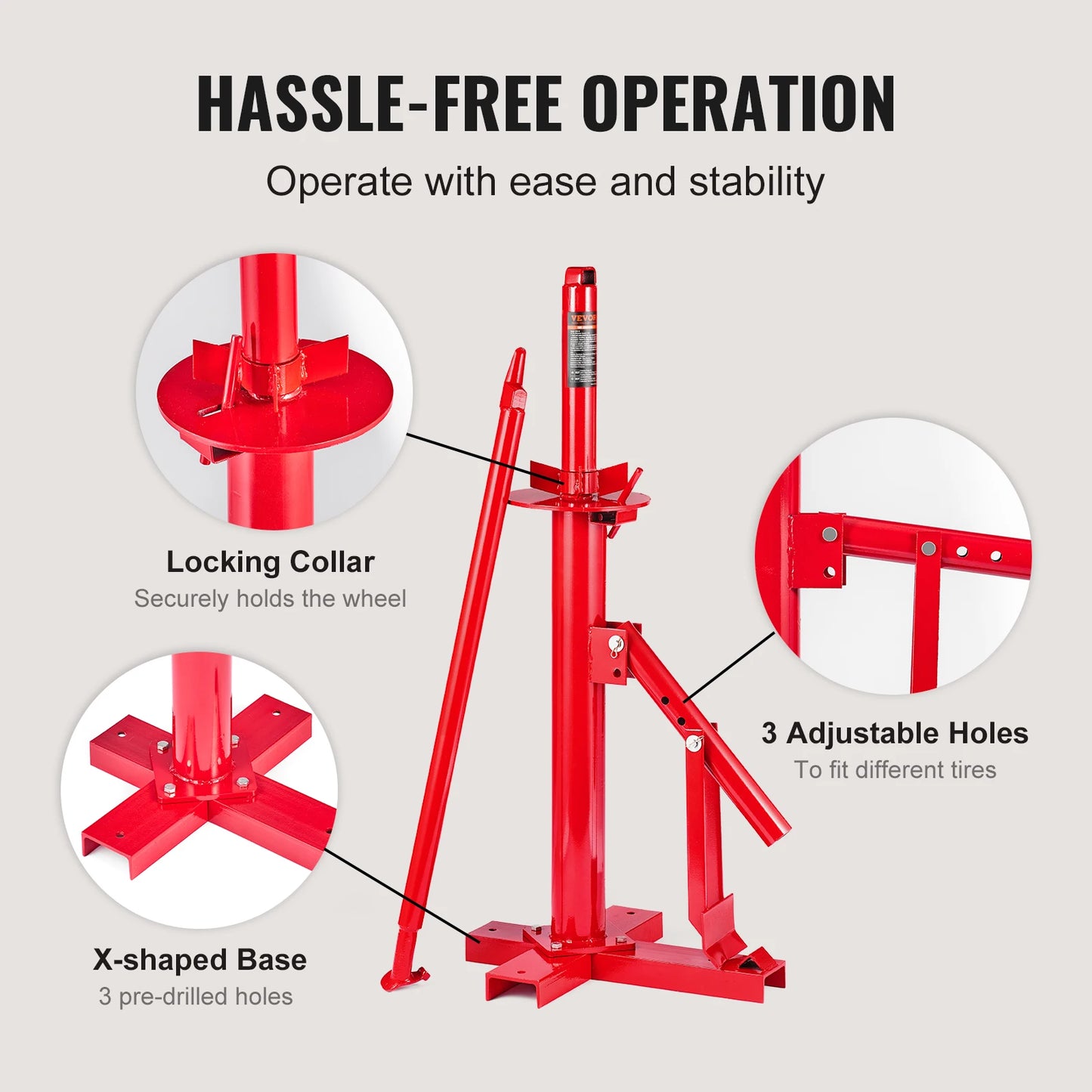 VEVOR Portable Manual Tire Changer