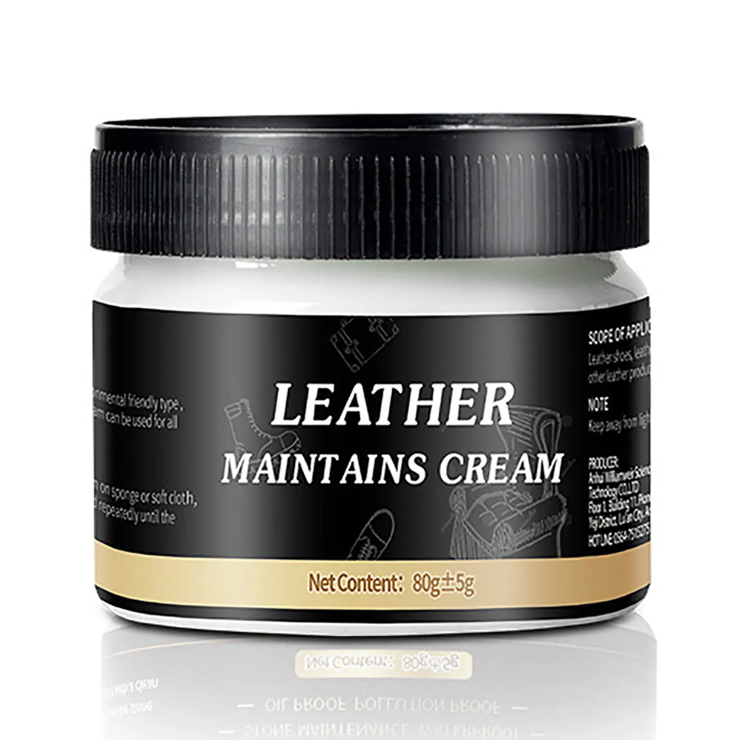 Leather Cream Leather Conditioner for Car Seats Polishing