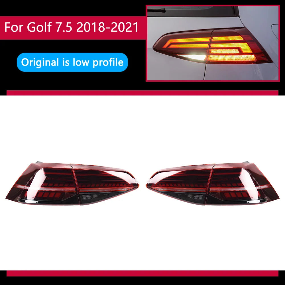 AKD Car Styling Tail Lamp for VW Golf 7 LED Tail Light