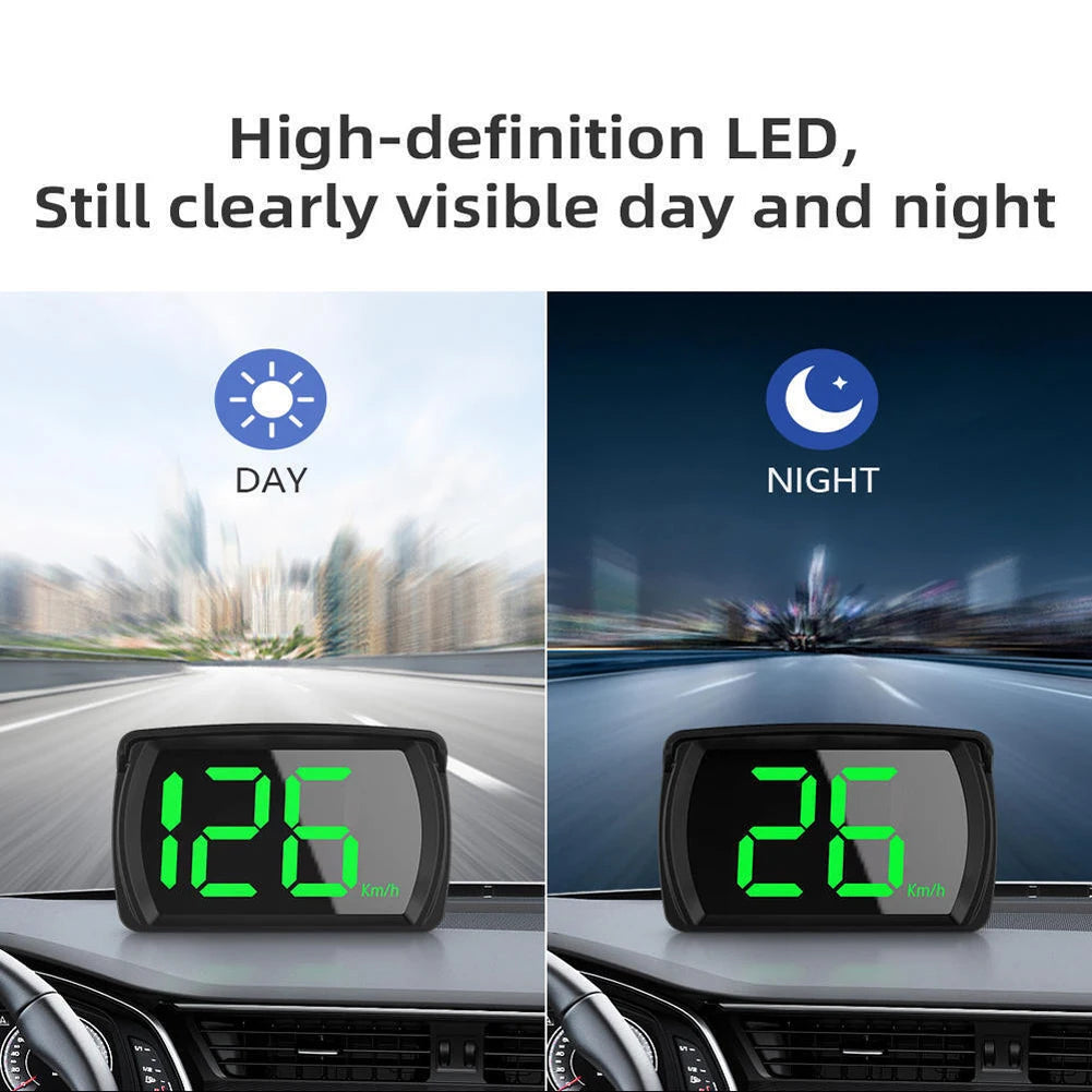 Car GPS HUD Head Up Display Digital Speedometer