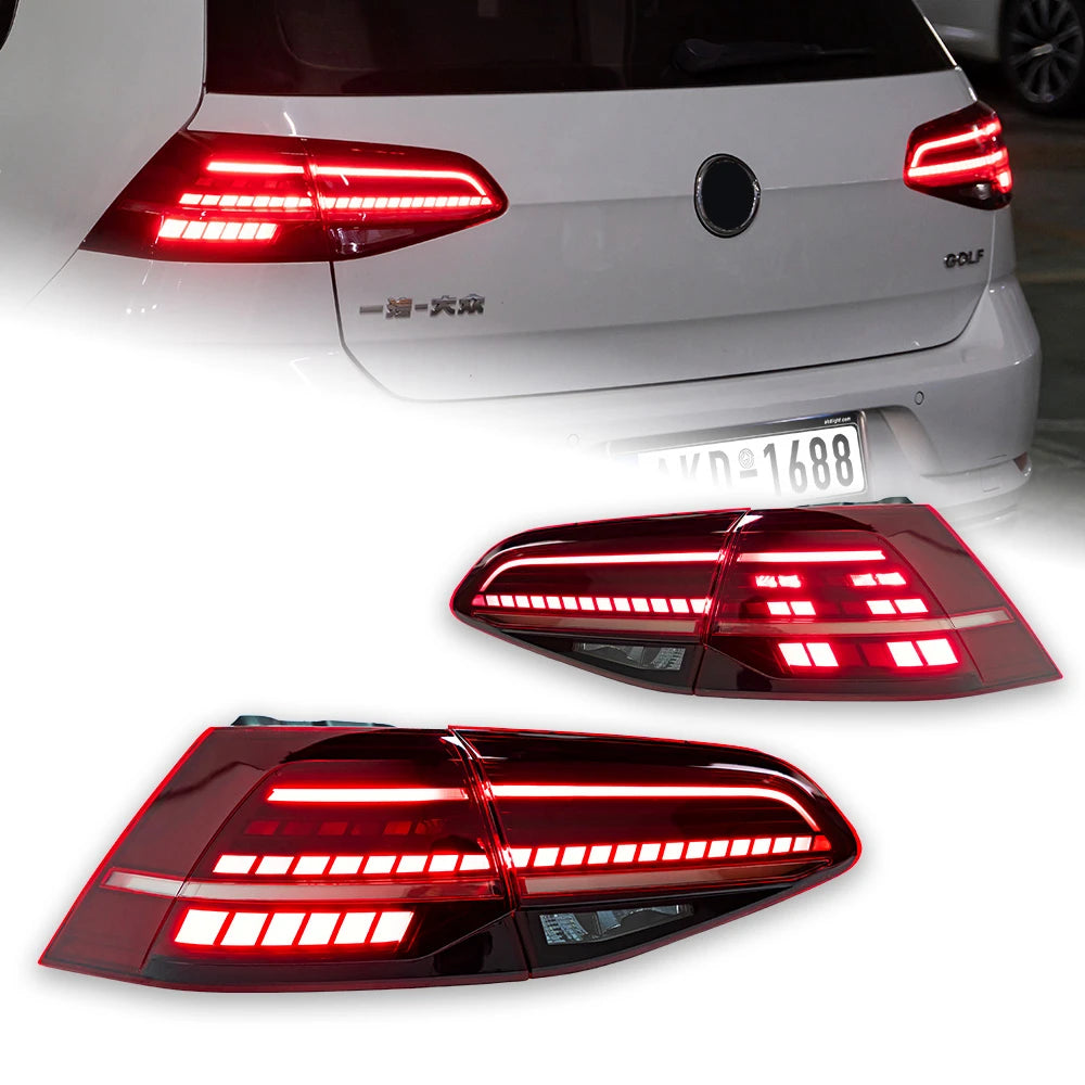 AKD Car Styling Tail Lamp for VW Golf 7 LED Tail Light