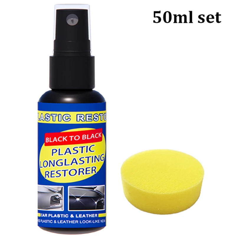 Car Plastic Restorer Back To Black Gloss Car Cleaning