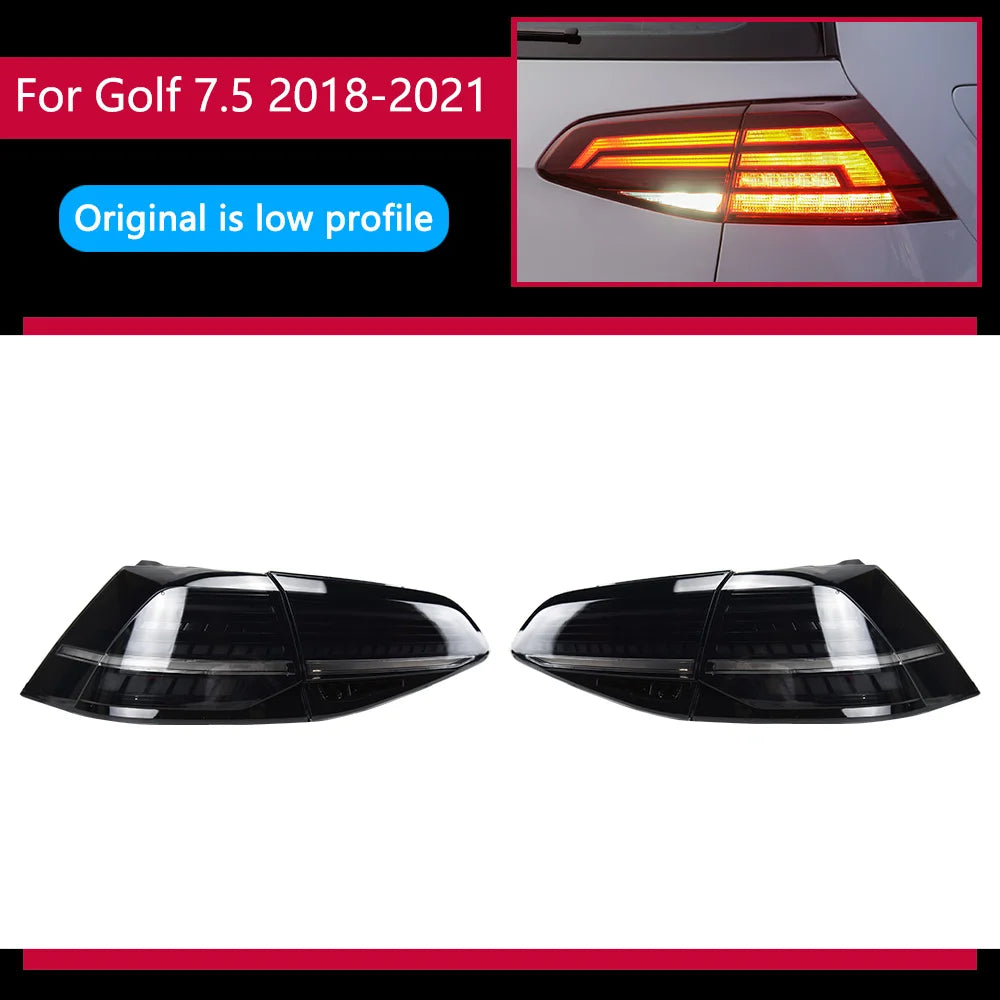 AKD Car Styling Tail Lamp for VW Golf 7 LED Tail Light