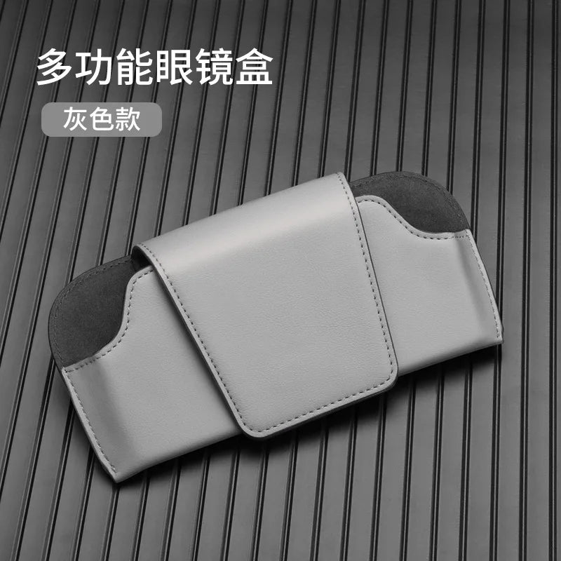 Car Glasses Case PU Leather