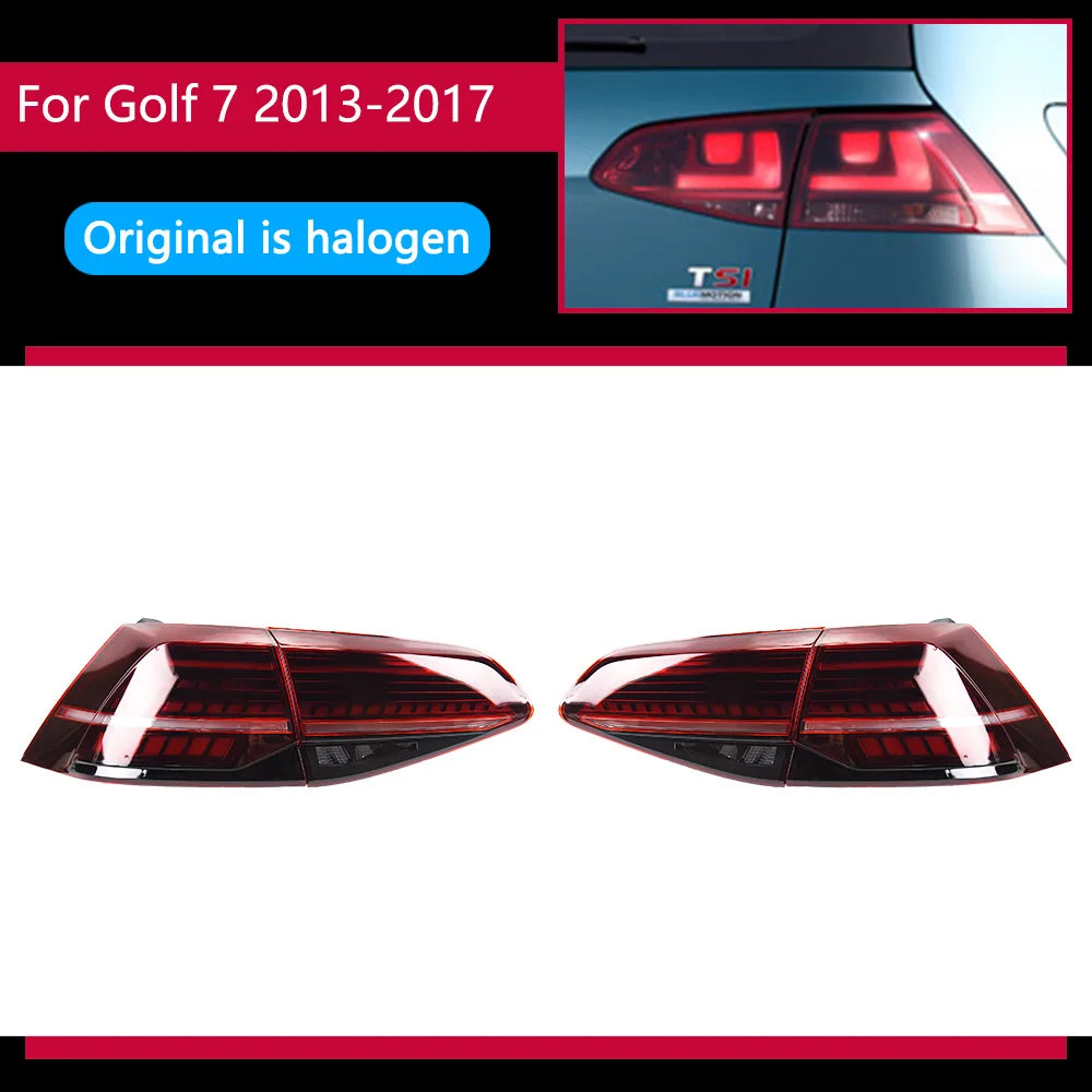 AKD Car Styling Tail Lamp for VW Golf 7 LED Tail Light