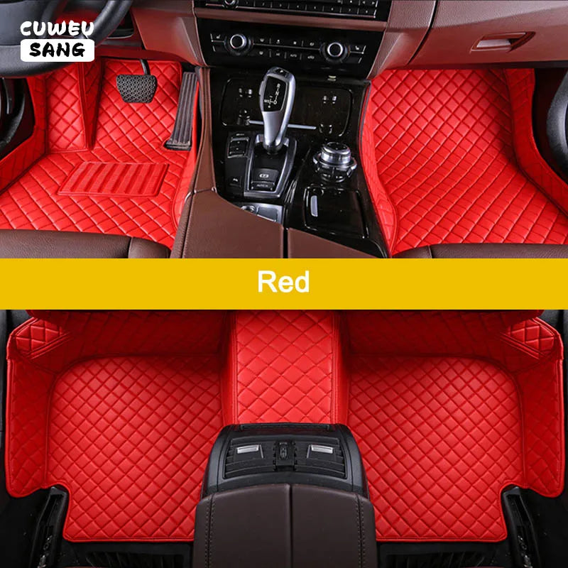 CUWEUSANG Custom Car Floor Mats For Jaguar XE