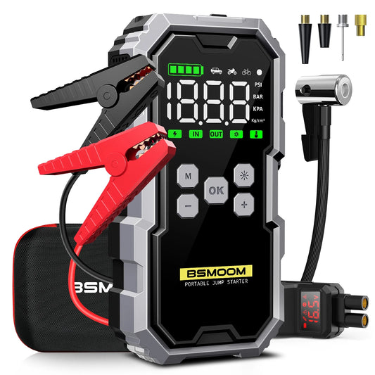 Car Jump Starter With Air Compressor